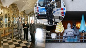 Zadrželi podezřelé z miliardové krádeže v Drážďanech