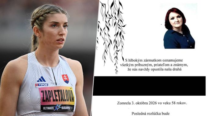 Poslední rozloučení s maminkou atletky Zapletalové: Netradiční přání rodiny Poslední rozloučení s maminkou atletky Zapletalové: Netradiční přání rodiny