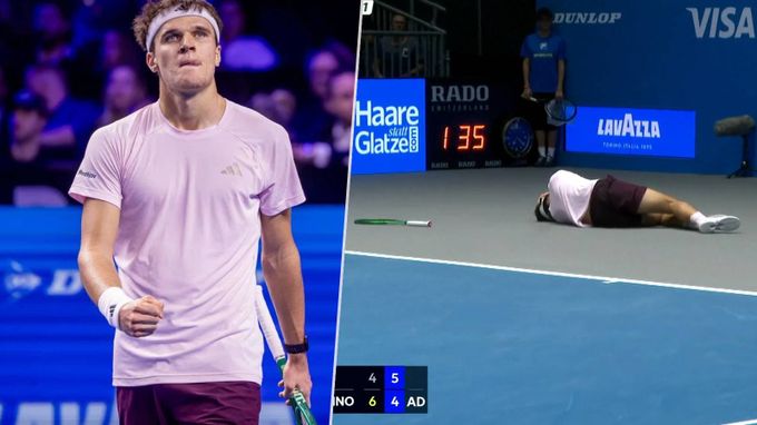 Menšík polekal fanoušky: Děsivá rána do hlavy! Menšík polekal fanoušky: Děsivá rána do hlavy!