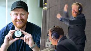 Česká televize ukázala video ze zákulisí: Takhle slavil Voráček gól! Česká televize ukázala video ze zákulisí: Takhle slavil Voráček gól!