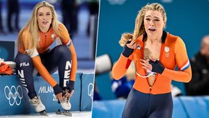 Sexy rychlobruslařka Leerdamová vydělala na OH balík: Trik se spodním prádlem Sexy rychlobruslařka Leerdamová vydělala na OH balík: Trik se spodním prádlem