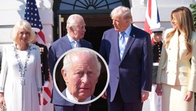 Král Karel se při přijetí v Bílém domě necítil příjemně.