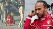 Hamilton po závodě skončil v péči lékařů Hamilton po závodě skončil v péči lékařů