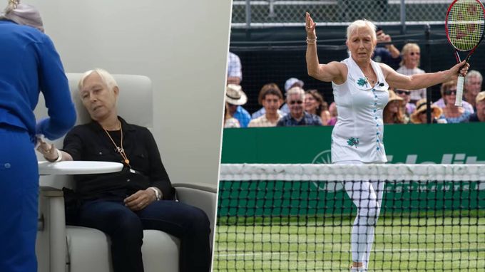 Tenisová legenda Navrátilová slaví 70: Omládla o dvacet let! Tenisová legenda Navrátilová slaví 70: Omládla o dvacet let!