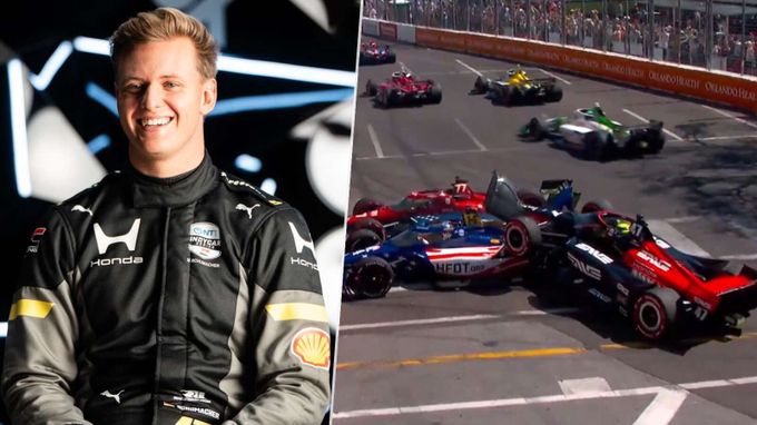 Mick Schumacher se představil v sérii IndyCar: Náraz a noční můra! Mick Schumacher se představil v sérii IndyCar: Náraz a noční můra!