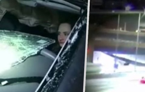 Opilá řidička (27) se s autem zřítila z 21 metrů: Podle záchranářů se podruhé narodila