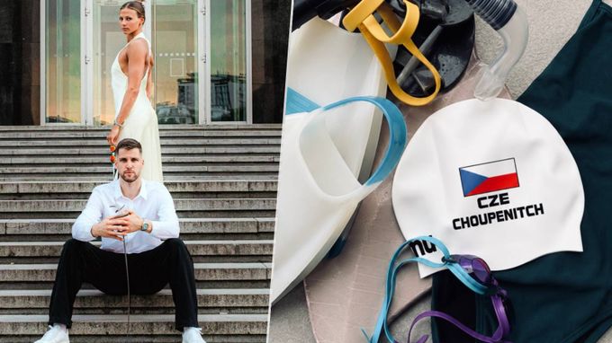 Plavkyně Seemanová po svatbě se šermířem Choupenitchem: Problém s novým jménem Plavkyně Seemanová po svatbě se šermířem Choupenitchem: Problém s novým jménem