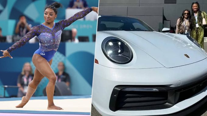 Maskovaní lupiči u gymnastky Bilesové: Ukradli jí Porsche! Maskovaní lupiči u gymnastky Bilesové: Ukradli jí Porsche!