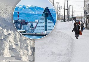Nebaví vás lyžovaní v Evropě? Zkuste jedno z nejzasněženějších míst planety – město Aomori v Japonsku