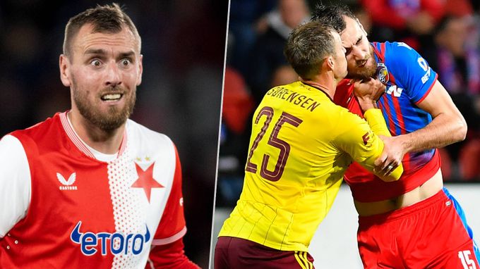 Slávista Chorý už v derby na Spartě nepotká Sörensena, kterému třikrát nařezal: Vybírá si terč? Slávista Chorý už v derby na Spartě nepotká Sörensena, kterému třikrát nařezal: Vybírá si terč?