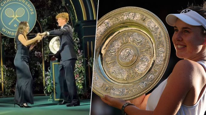 Nádherná Nosková se Sinnerem na slavnostní wimbledonské večeři: Tanec šampionů! Nádherná Nosková se Sinnerem na slavnostní wimbledonské večeři: Tanec šampionů!