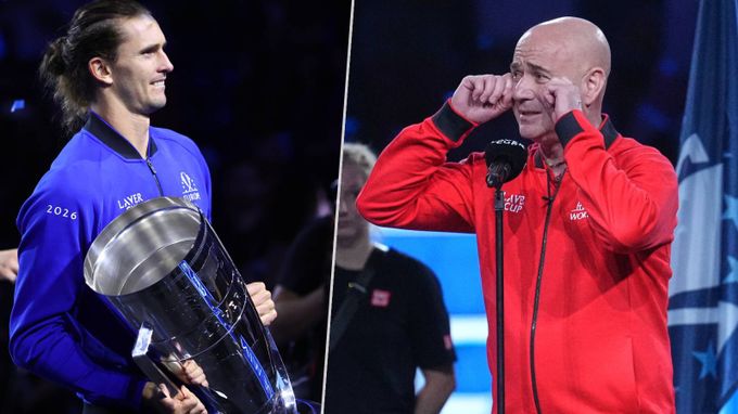 Laver Cup pro Menšíka i uplakánka: Aggasi provokoval! Laver Cup pro Menšíka i uplakánka: Aggasi provokoval!