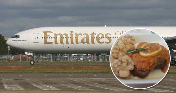 Je libo svíčkovou? Aerolinky Emirates lákají Čechy na jejich pochoutku, některým se moc nezdá