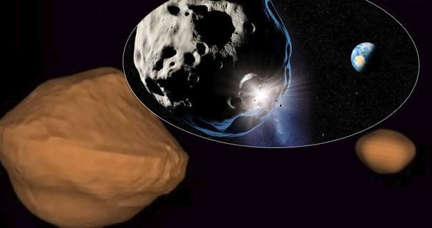 K Zemi se blíží obří asteroid: Je nebezpečný, hlásí NASA