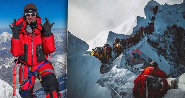 Znepokojující fotografie z Everestu: Mrtvolu kolegy horolezci ve frontě prostě překračovali 