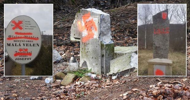 Noční útok vandala: Poničil pomník zavražděných na Děčínsku! Tím ale neskončil