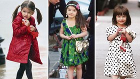 Malá Suri už od narození nosila to nejlepší. Část šatníku jí navrhovala mainka a nejlepší návrháři světa. Teď se čtyřletá holčička přidává k nim!