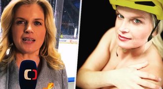 Šílená eskapáda sporťačky Vymětalíkové: Do práce bez kalhotek?! Šílená eskapáda sporťačky Vymětalíkové: Do práce bez kalhotek?!