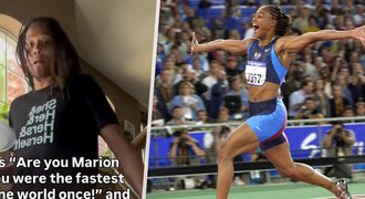 Sprinterská šampionka Jonesová: Sotva sejde schody Sprinterská šampionka Jonesová: Sotva sejde schody