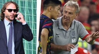 Klinsmann k Nedvědovu nároďáku? Korejci ho prokleli a vyhnali: Bacha, nechodí do práce Klinsmann k Nedvědovu nároďáku? Korejci ho prokleli a vyhnali: Bacha, nechodí do práce