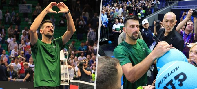 Djokovič pobláznil svoji novou domovinu: Řekové jsem váš! Djokovič pobláznil svoji novou domovinu: Řekové jsem váš!