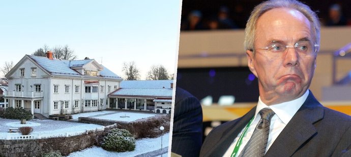 Rodina kouče Erikssona (†76) přišla o barák