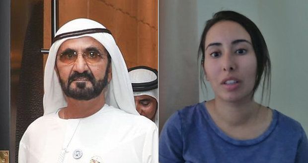 Dubajská princezna se pokusila utéct před otcem. Chytili ji a přivlekli zpět k rodině