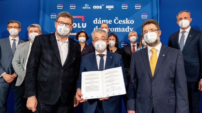 Do komunálních voleb v Praze půjdou ODS, TOP 09 a KDU-ČSL společně v rámci koalice Spolu.