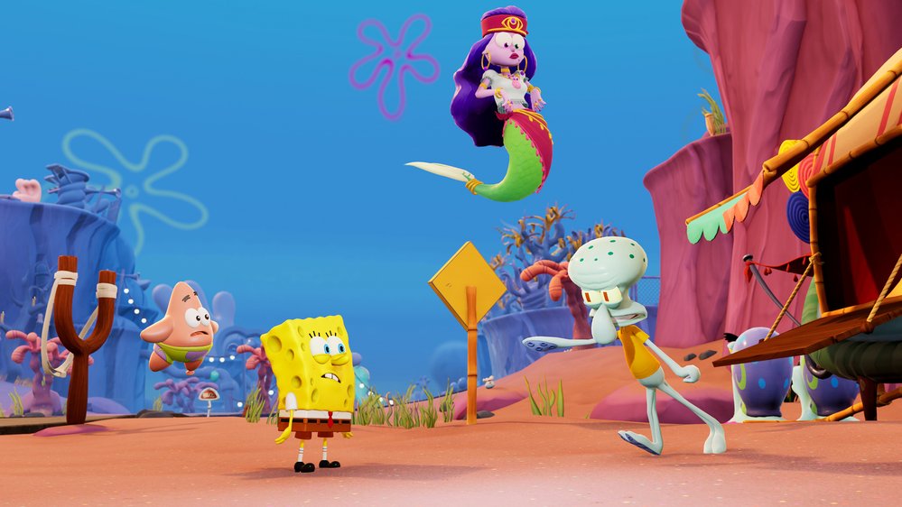 Hrdina kresleného seriálu SpongeBob je zpátky ve hře The Cosmic Shake