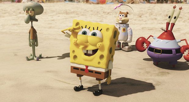 Výherci soutěže s filmem SpongeBob ve filmu: Houba na suchu
