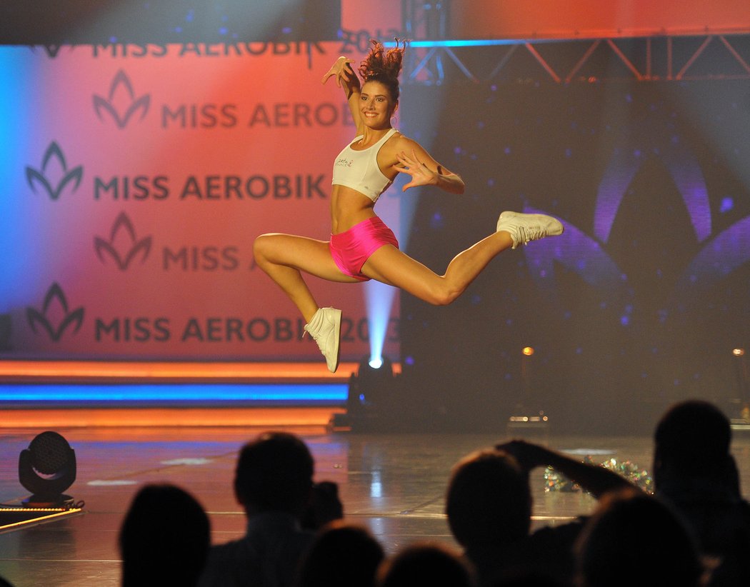 Finalistka a vítězka Miss Aerobik 2013 Lenka Kociánová