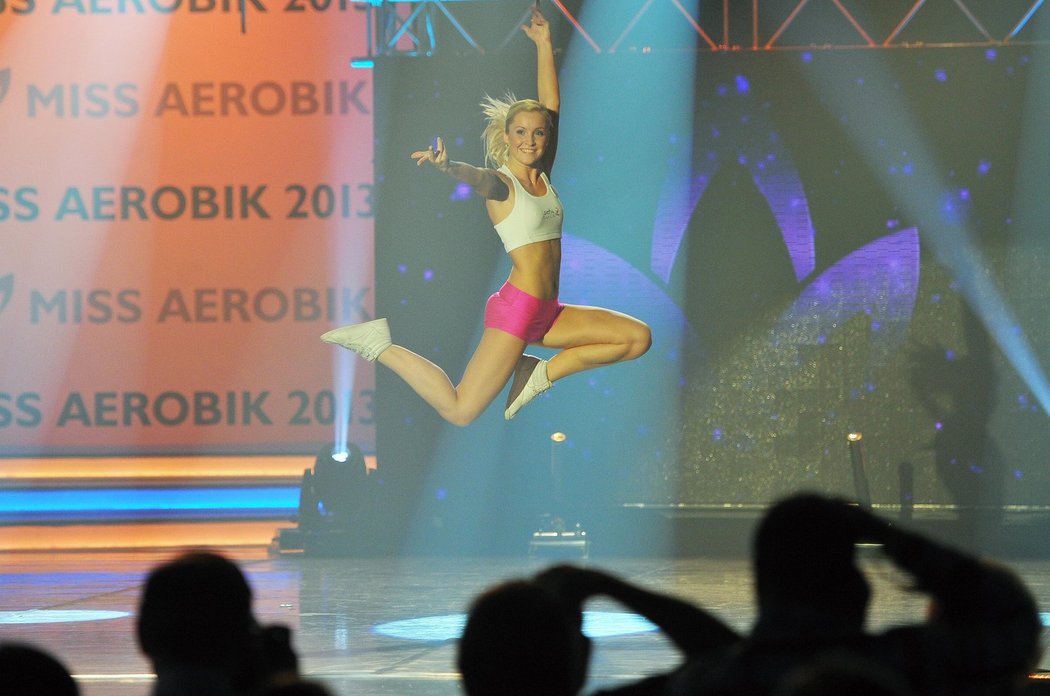 Finalistka Miss Aerobik 2013 Dominika Sajdlová