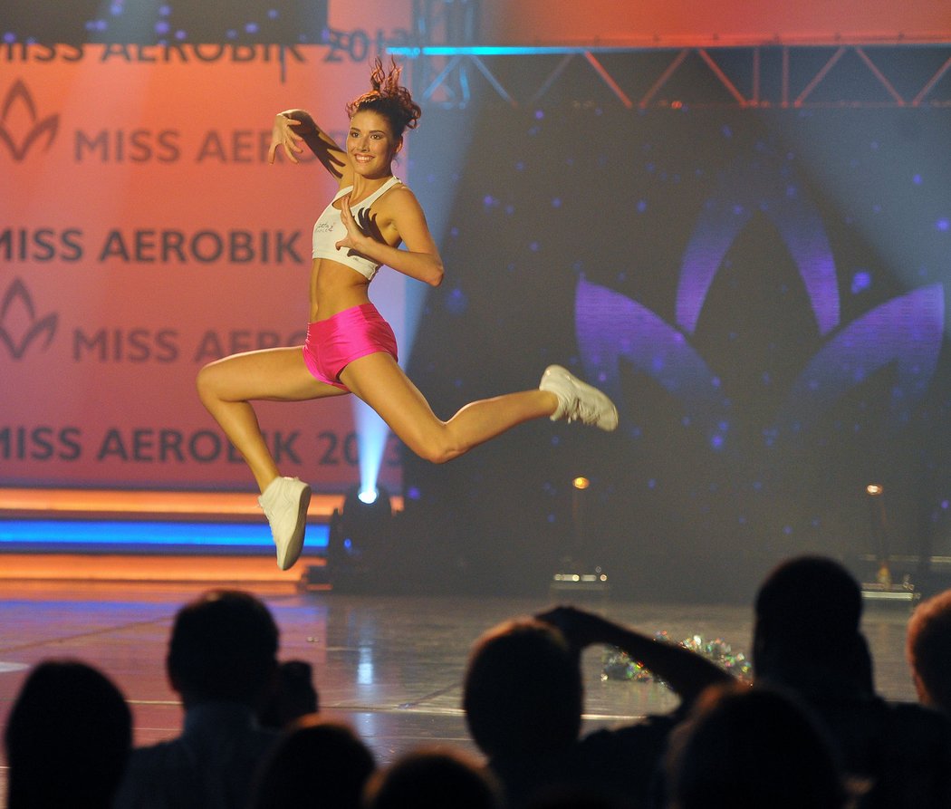 Miss Aerobik pro rok 2013 se stala 19letá Lenka Kociánová!
