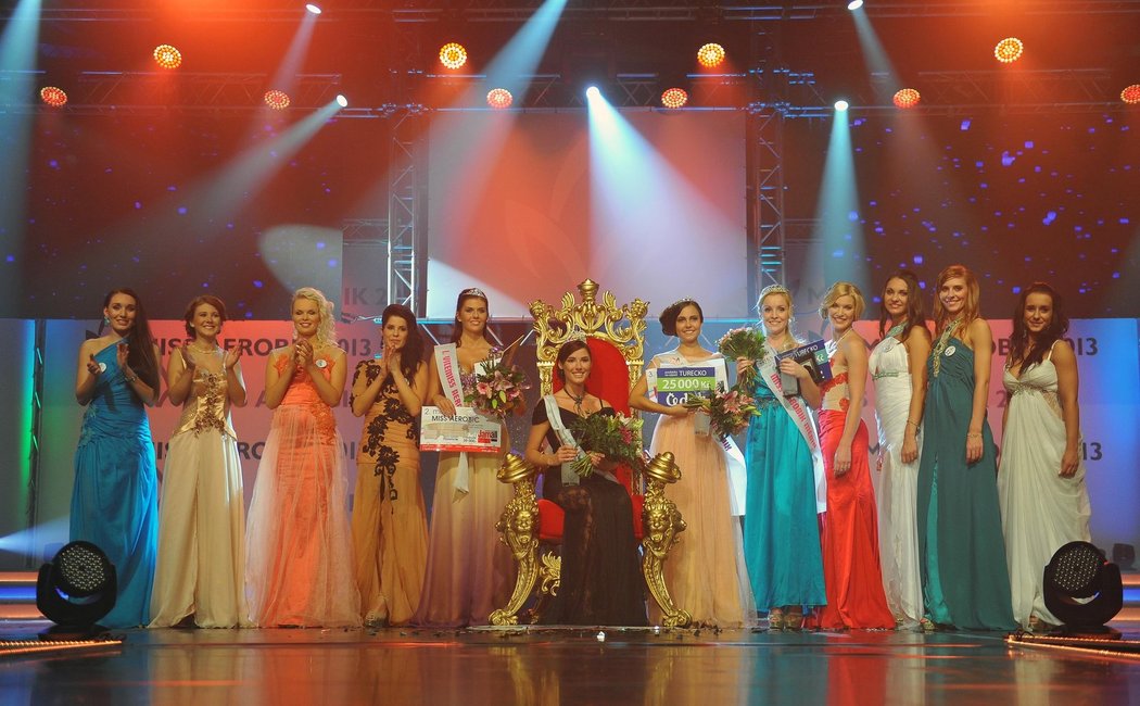 Miss Aerobik pro rok 2013 se stala Lenka Kociánová, teprve devatenáctiletá studenka z Všestar u Hradce Králové