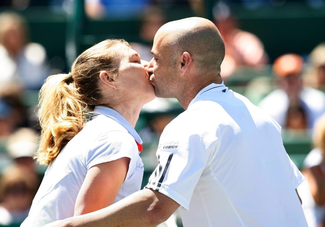 Legendární německá tenistka Steffi Grafová, manželka slavného šampiona Andre Agassiho