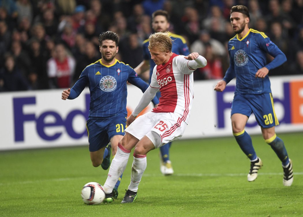 19letý talent Ajaxu Kasper Dolberg