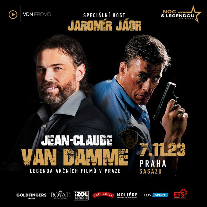 Hostem legendy Van Damma bude Jágr. Potkali se v jednom z jeho snímků Hostem legendy Van Damma bude Jágr. Potkali se v jednom z jeho snímků