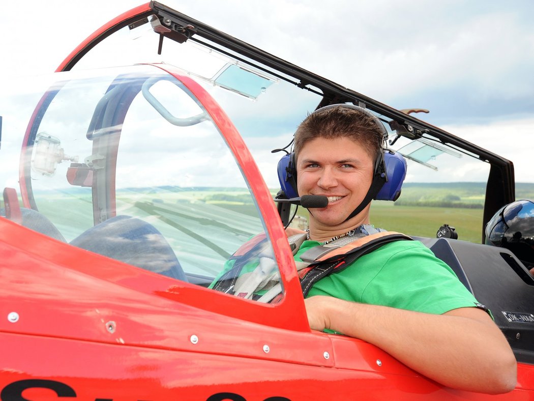 Martin Prokop s úsměvem na tváří.