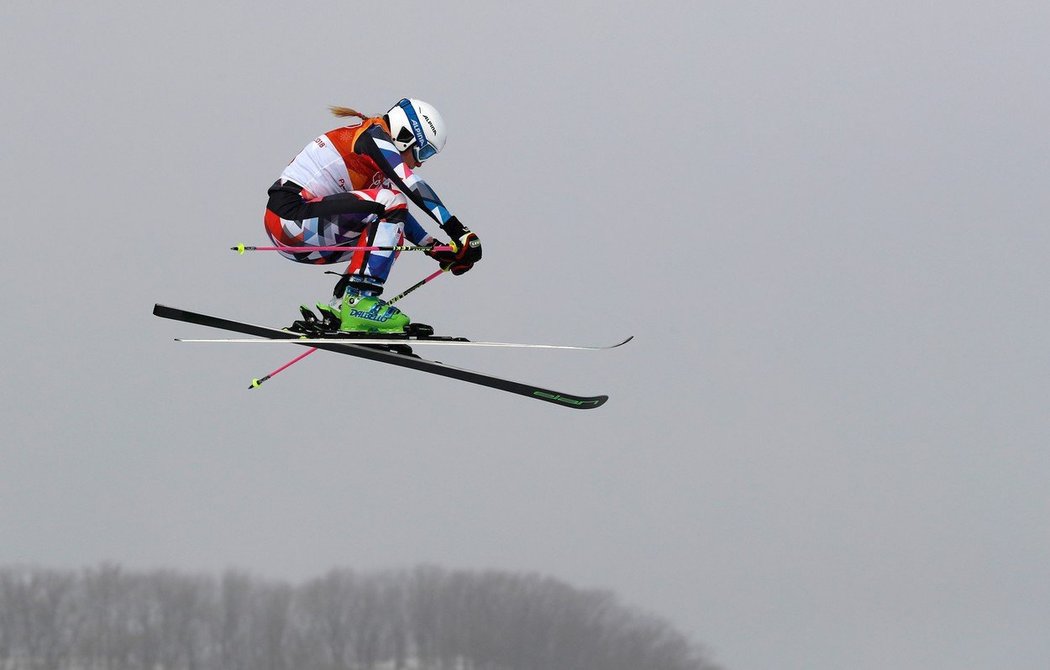 Skikrosařka Nikol Kučerová je v Pchjongčchangu jedinou českou zástupkyní v akrobatickém lyžování