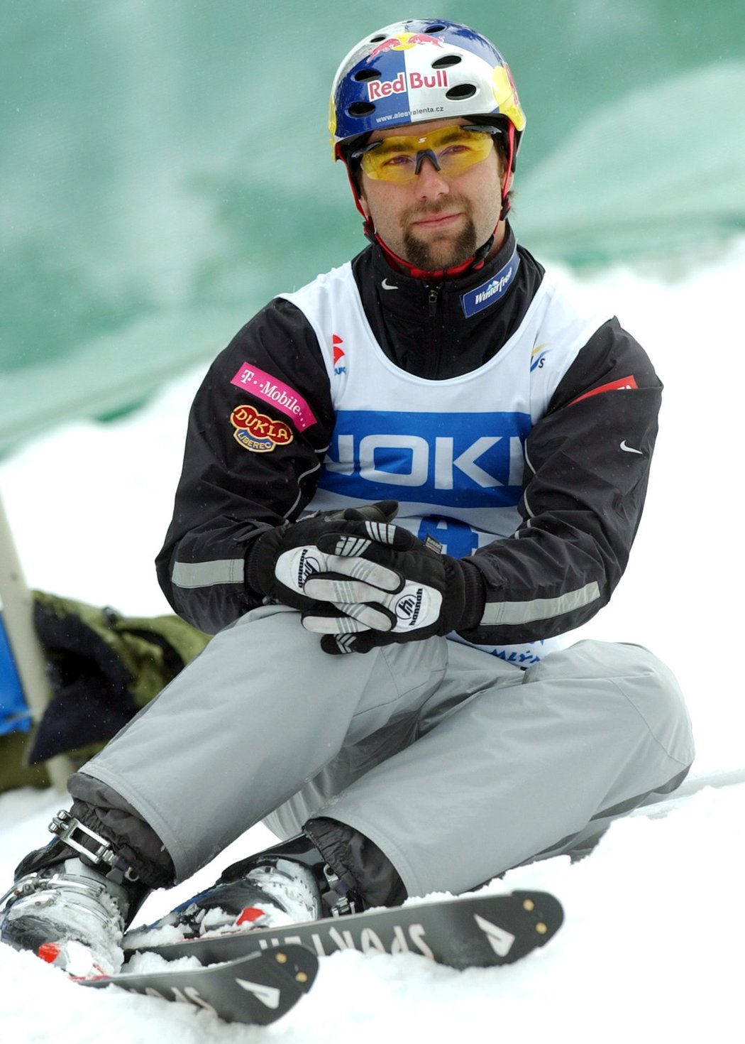 Akrobatický lyžař Aleš Valenta v dobách aktivní kariéry