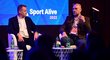 Jiří Ponikelský a Lukáš Tomek na konferenci Sport Alive