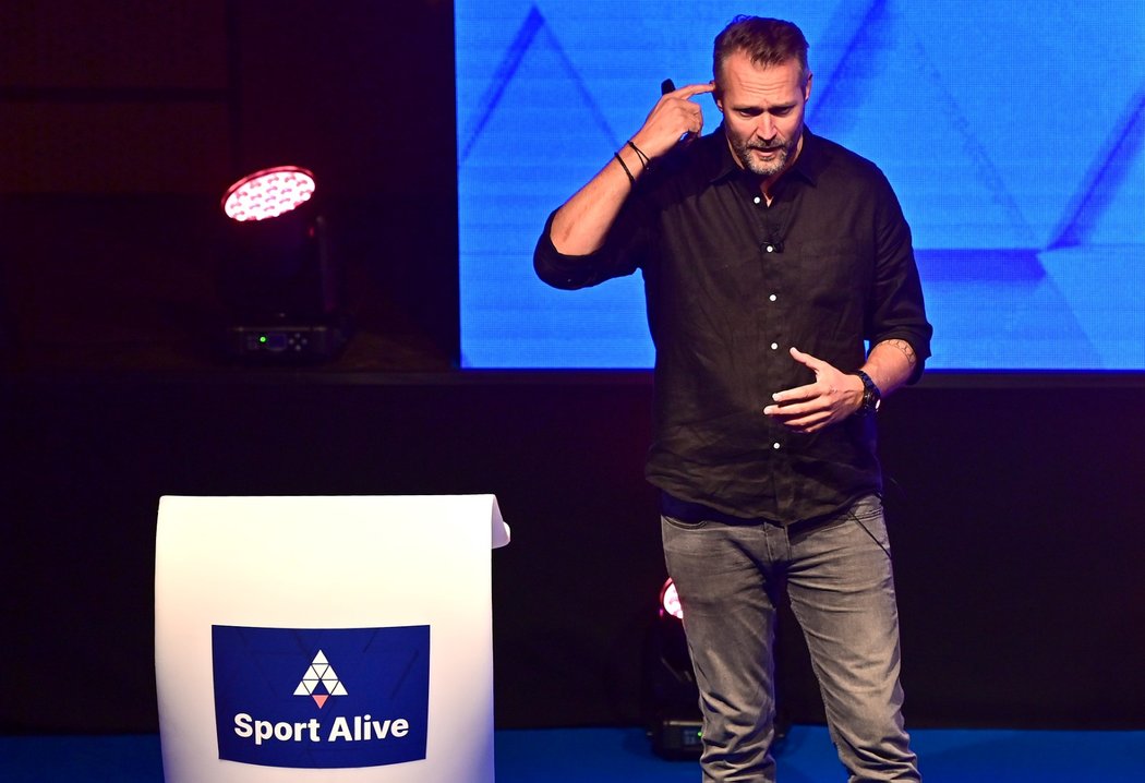 Šéf Oktagonu Ondřej Novotný na konferenci Sport Alive 2022 popsal svůj recept na úspěch