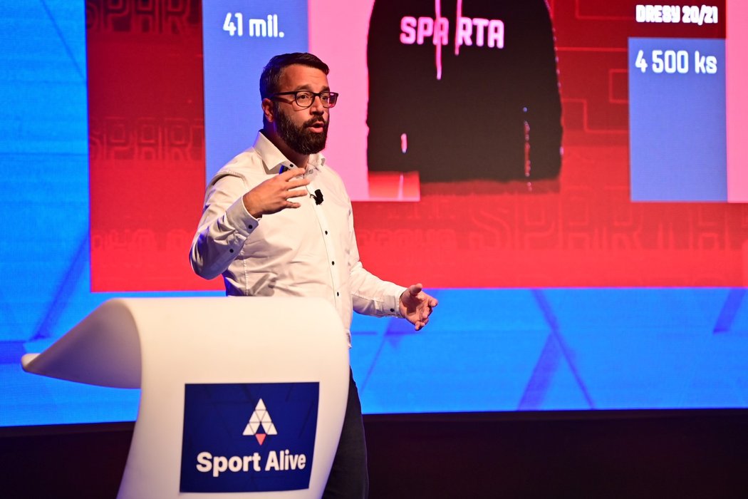 Tomáš Křivda na konferenci Sport Alive promluvil o marketingu fotbalové Sparty