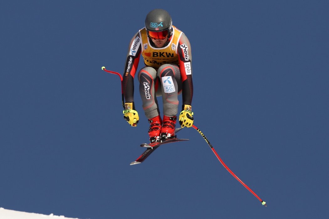 Norský lyžař Aleksander Aamodt Kilde vyhrál sjezd ve Wengenu
