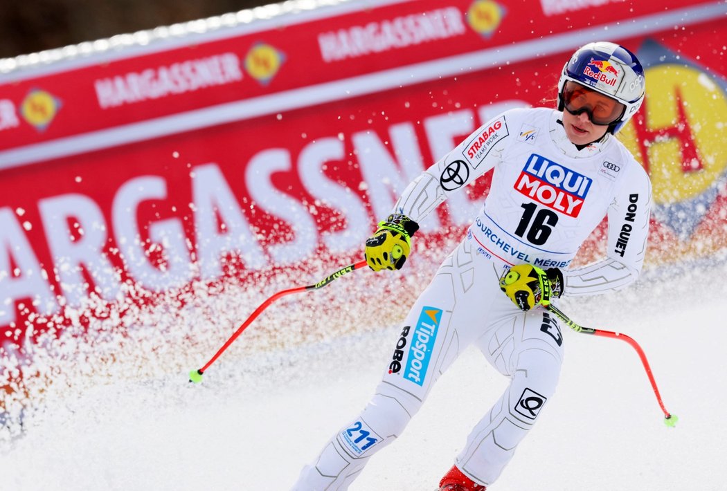 Ester Ledecká superobřím slalomem na finále Světového poháru v Courchevelu zakončila sezonu