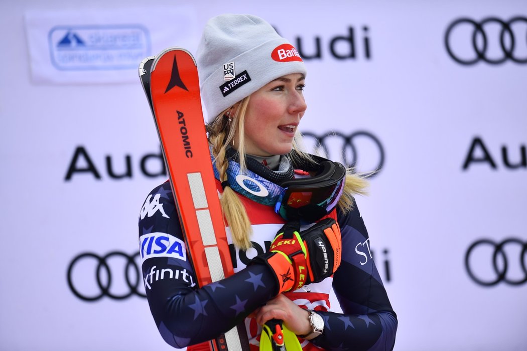 Mikaela Shiffrinová z USA ovládla slalom SP ve Špindlerově Mlýně