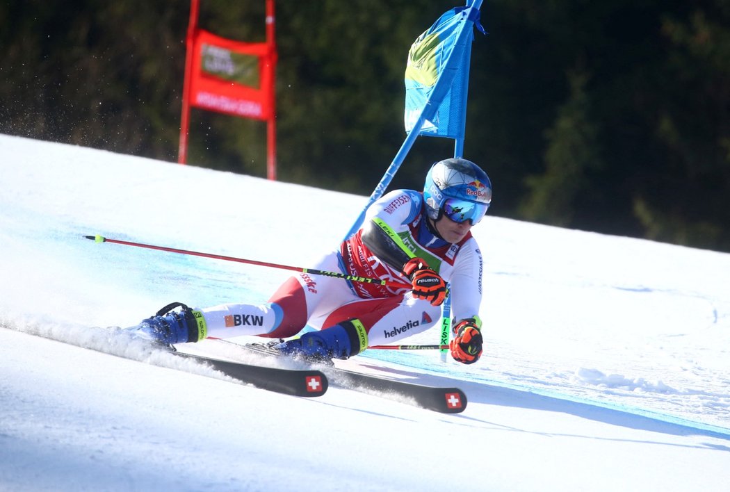 Švýcarský lyžař Marco Odermatt