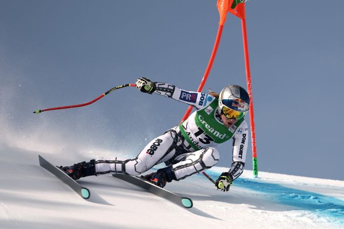 ONLINE: Ledecká v dalším závodě po olympiádě, v super-G jí nevyšel poslední skok ONLINE: Ledecká v dalším závodě po olympiádě, v super-G jí nevyšel poslední skok
