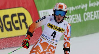 Shiffrinové útok na rekord nevyšel. První triumf Kanaďanky, Vlhová třetí