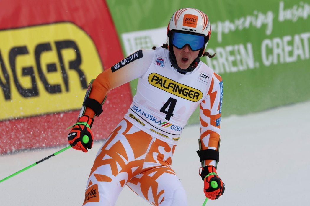 Slovenská lyžařka Petra Vlhová